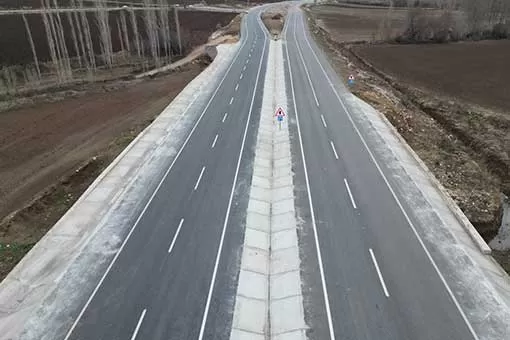 ÇORUM-OSMANCIK ROAD CONSTRUCTION WORK